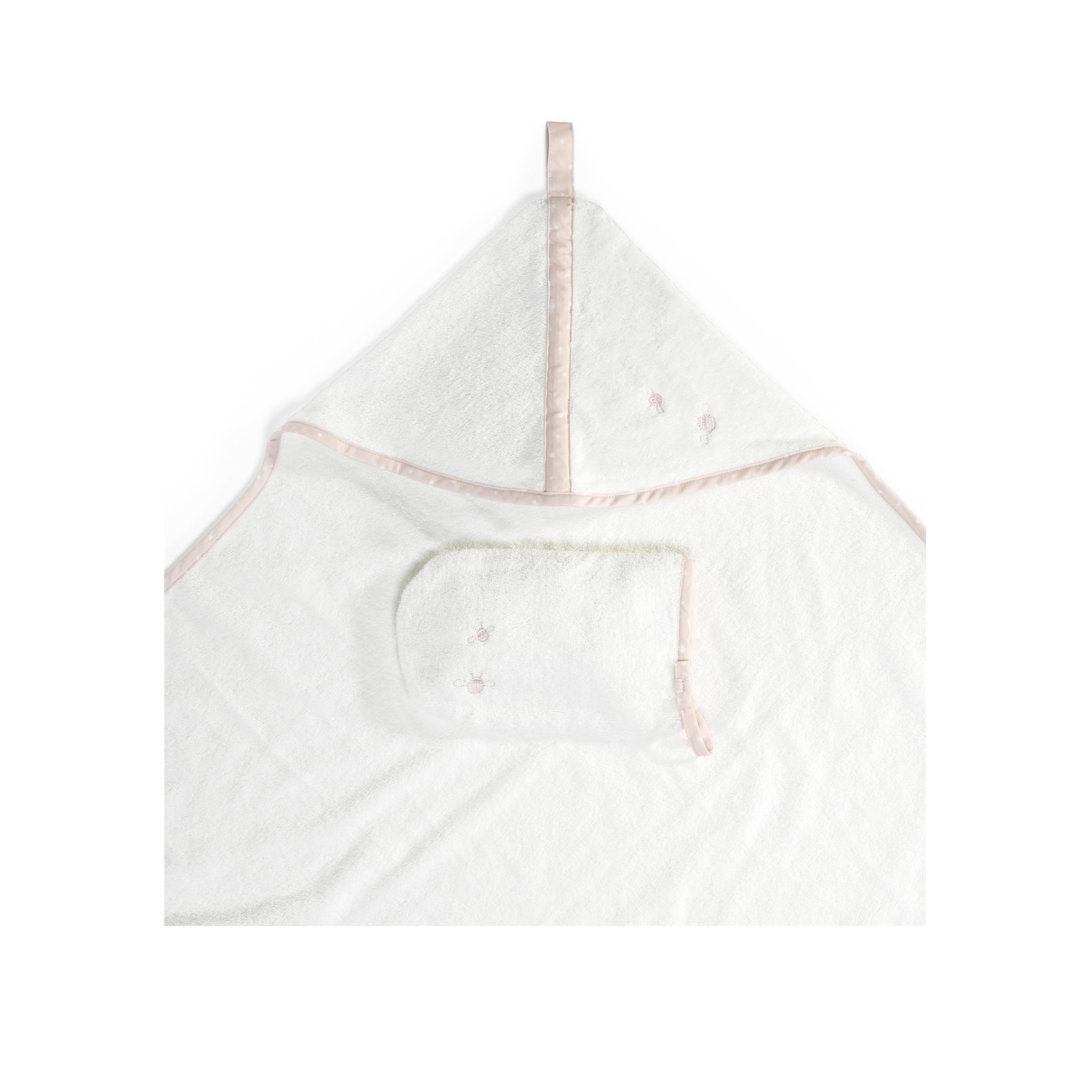Stokke® Kapuzenbadetuch, Pink Bee, mainview Galeriebild 1